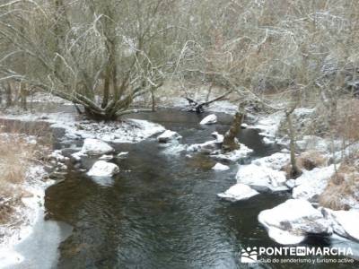 Villa de Pedraza y el Cañón del Río Cega; senderismo con perro